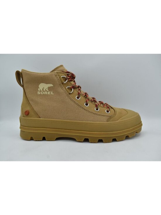 Sorel Mens Size 9 Scout N About Mid Lace Up Caribou Buff Chukka Sneaker Boots main image 9